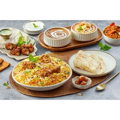 "Premium Non-Veg Chicken Thali - Click here to View more details about this Product